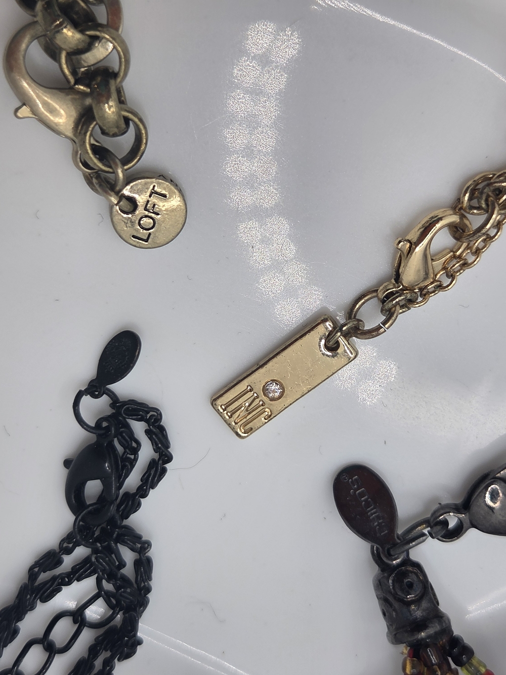 HUGE ​54pc Vintage & Modern Jewelry Lot CHICO'S LOFT INC. LEITH Necklace Earring - Picture 15 of 16